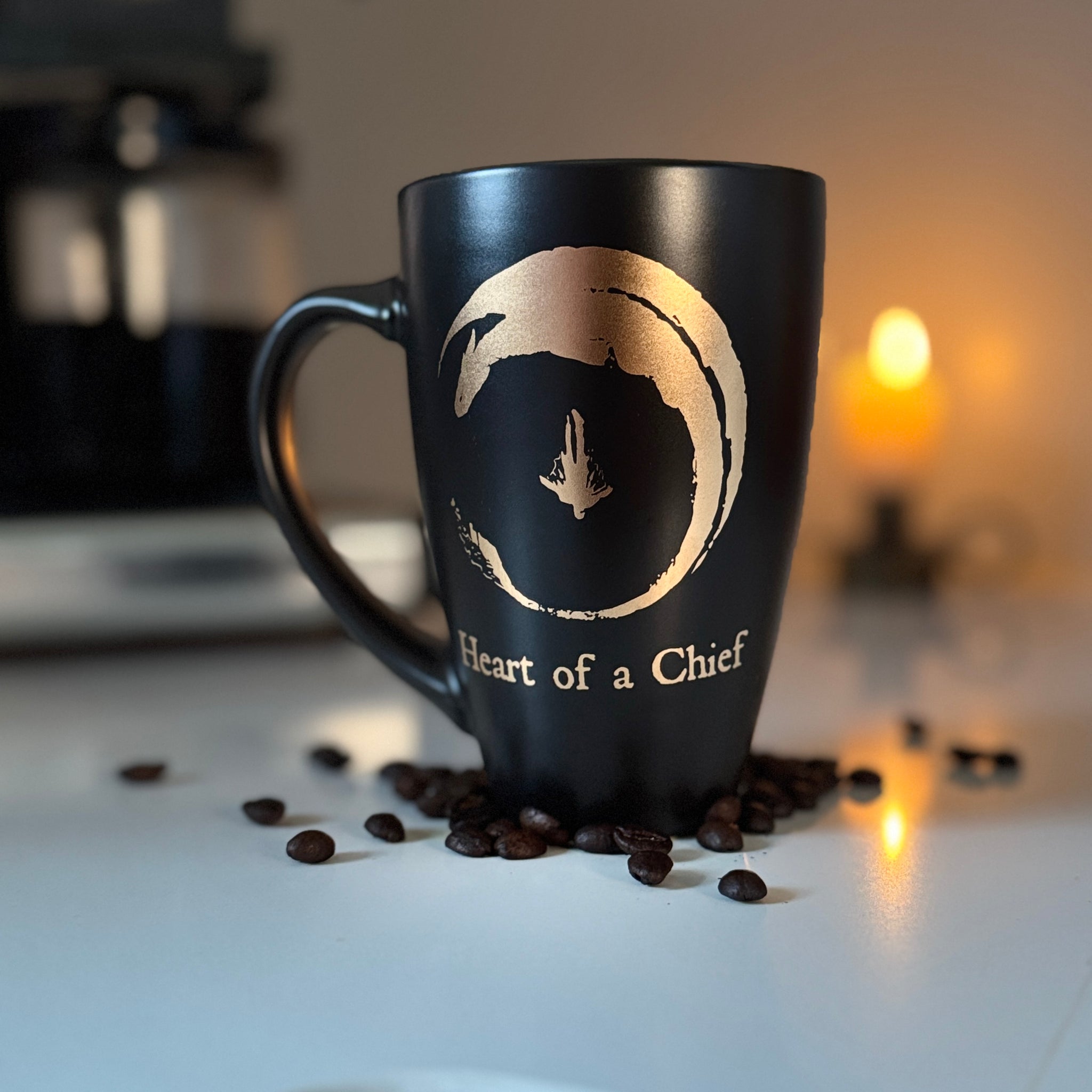 ドラゴンと鳥の絵柄の陶器カップ The Dragon Collection – DonovanPottery